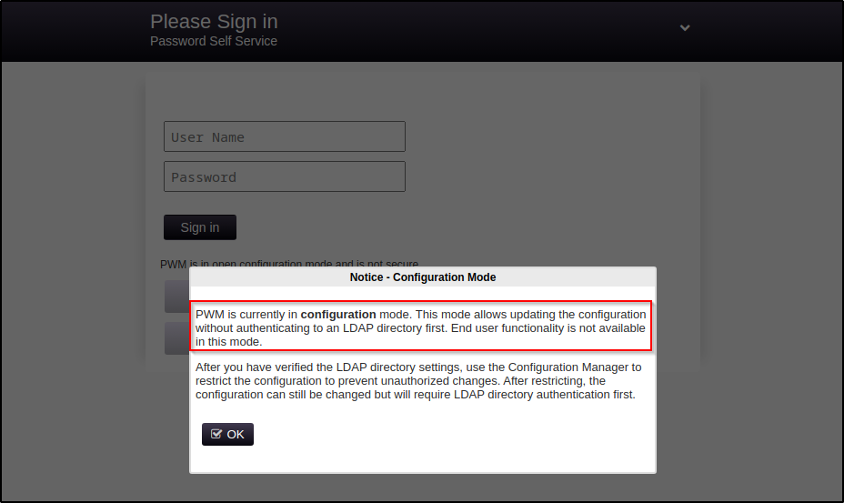 PWM-config-mode-notice